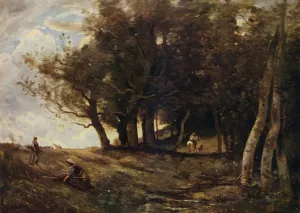 The Wood Gatherers, c1843. Artist: Jean-Baptiste-Camille Corot