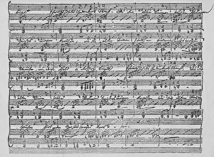Musical Gallery: In The Wood (Im Walde) - second page, 1820