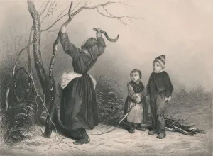 Woodman Prints: The Woodcutters, c1850