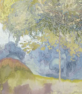 Wooded landscape, 1878-1943. Creator: Georges de Feure