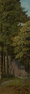 Intricately Prints: Wooded Landscape, c1470-1523. Creator: Gerard David