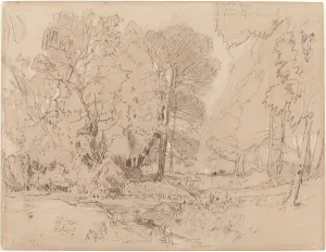 Wooded Landscape, probably 1841. Creator: John Sell Cotman