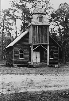 Wooden church, St. Marys, Georgia, 1936. Creator: Walker Evans Wooden church, St. Marys, Georgia, 1936. Creator: Walker Evans