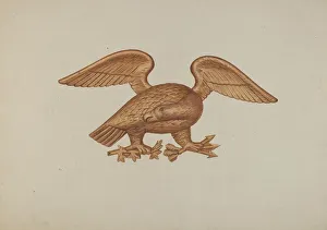 Henry Murphy Prints: Wooden Eagle, c. 1939. Creator: Henry Murphy