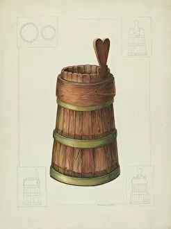 Description Gallery: Wooden Noggin, c. 1941. Creator: Gene Luedke