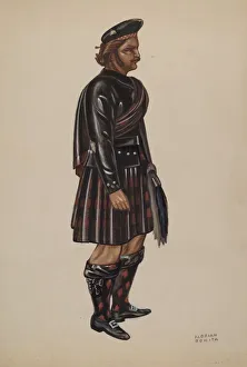 Wooden Scotchman, c. 1937. Creator: Florian Rokita
