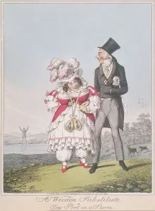 Matthew Wood Collection: A Wooden Substitute, or Any Port in a Storm, 1821