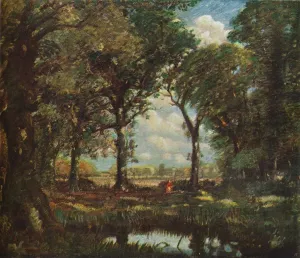 Studio Volume 57 Prints: A Woodland Pool, c1905. Artist: David Muirhead