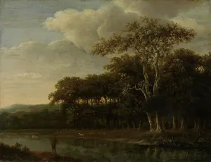 Woodlands Prints: Woodland Scene, probably approx. 1650. Creator: Johan Lagoor