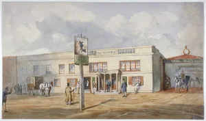 The Woodman Inn, Upper Norwood, London, c1865