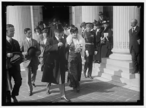 Woodrow Wilson, between 1915 and 1917. Creator: Harris & Ewing. Woodrow Wilson, between 1915 and 1917. Creator: Harris & Ewing