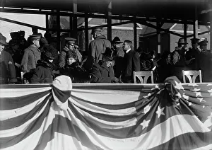 Edith Bolling Galt Prints: Woodrow Wilson, Fort Myer Officers Training School