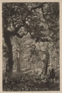 In the Woods. Creator: Adolphe Theodore Jules Martial Potemont (French, 1828-1883)