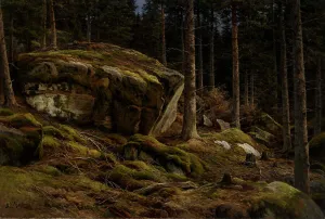 Berndt Lindholm Prints: Woods Landscape, 1903-1904. Creator: Berndt Lindholm