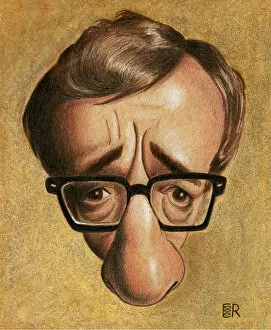 Facial Expression Gallery: Woody Allen. Creator: Dan Springer