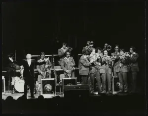 Forum Theatre Prints: Woody Herman and his orchestra in concert at the Forum Theatre