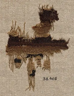 Wool Fragment, 3rd century. Creator: Unknown