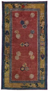 Edward F Prints: Woollen Rug. Northern China, 1927