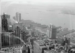 Skyscraper Prints: From Woolworth Bldg. between c1915 and c1920. Creator: Bain News Service