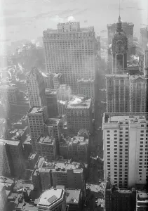From Woolworth Bldg. between c1915 and c1920. Creator: Bain News Service