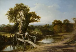 Frederick Henry Collection: Worcestershire Scenery In Autumn, 1843. Creator: Frederick Henry Henshaw