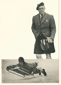 Tweed Prints: A word from Lord Northesk I Bank On Booths At Every Turn, c1935 (1935)