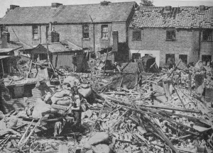 Work of the bombers and their destruction, 1940, (1940)