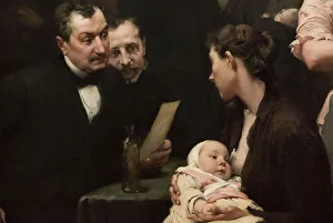 Dispensary Prints: The work of a drop of milk at the Belleville Dispensary (triptych)