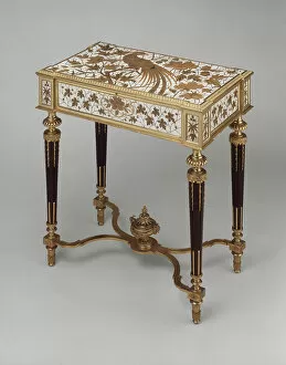 Work Table Gallery: Work Table, France, c. 1880. Creator: Unknown