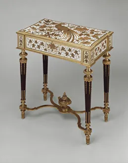 Work Table Gallery: Work Table, France, c. 1880. Creator: Unknown