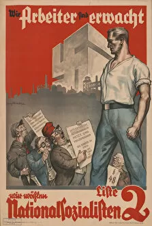 We workers have awakened, 1932. Creator: Albrecht, Felix (active 1932-1941)