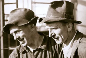 Relieved Gallery: Workers contented at having found work, Germany, 1936