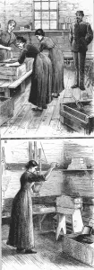 Dynamite Prints: Workers at Nobel Explosives Company Limited, Ardeer, Ayrshire, 1884