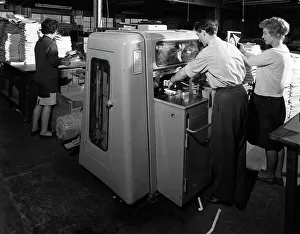 Mexborough Prints: Workers at a printing company, Mexborough, South Yorkshire, 1959