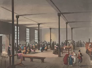 Augustus Charles Gallery: Workhouse, St. Jamess Parish, December 1, 1809. December 1, 1809