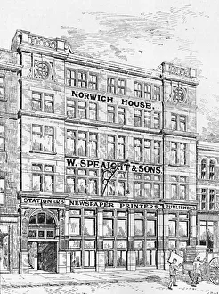 Stationers Prints: The Works at Norwich Street, 1916