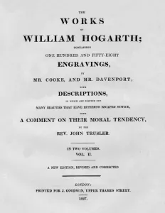 W Hogarth Prints: The Works of William Hogarth, Vol II, 1827. Creator: Unknown
