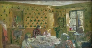 Edouard 1868 1940 Prints: By the Worktable, 1905. Creator: Vuillard; Édouard (1868-1940)