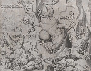 Heemskerck Maerten Van Gallery: The World Perishing Together with Knowledge and Love, from The Unrestrained World