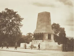 Photograph Album Prints: [World War I monument]. From the album: Photograph album - London