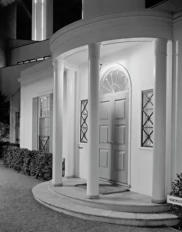 Front Door Prints: World's Fair, Good Housekeeping House, 1939. Creator: Gottscho-Schleisner, Inc
