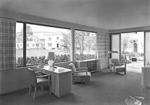 Worlds Fair Prints: World's Fair, House of Glass no. 4, 1939. Creator: Gottscho-Schleisner, Inc