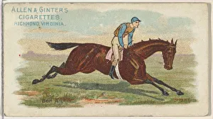 From The Worlds Racers series (N32) for Allen & Ginter Cigarettes, 1888