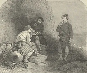 The Wounded Cateran by R. Carrick, Exhibition of the New Society of Painters in Wa