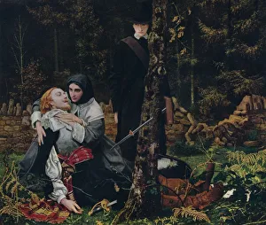 Cavalier Prints: The Wounded Cavalier, 1855, (1912). Artist: William Shakespeare Burton