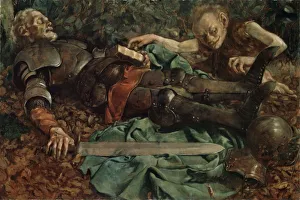 Exhausted Prints: The Wounded Knight, 1931. Artist: Jacques Laudy