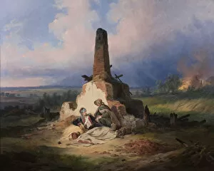 Uhlans Gallery: Wounded Uhlan, 1831