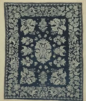 Woven Coverlet, c. 1936. Creator: Dorothy Lacey