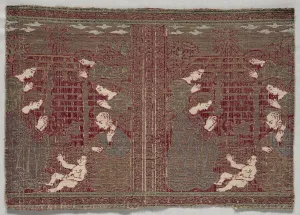 Early 16th Century Prints: Woven Strip for Ecclesiastical Parameters, early 1500s. Creator: Unknown