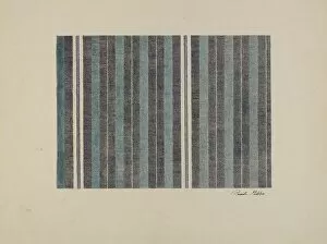 Woven Textile, c. 1942. Creator: Pearl Gibbo